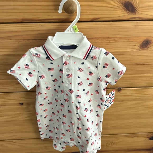 New with tags baby 3 month American flag outfit - Picture 1 of 2